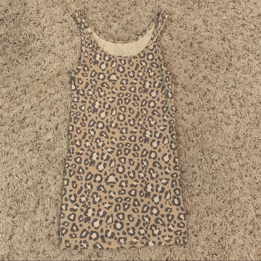 Leopard Sleeveless Top